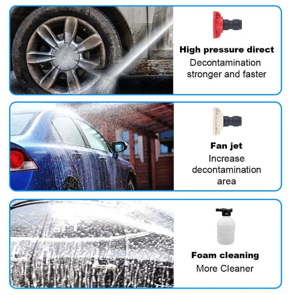 CORDLESS PRESSURE WASHER — Complete Cleaning System
