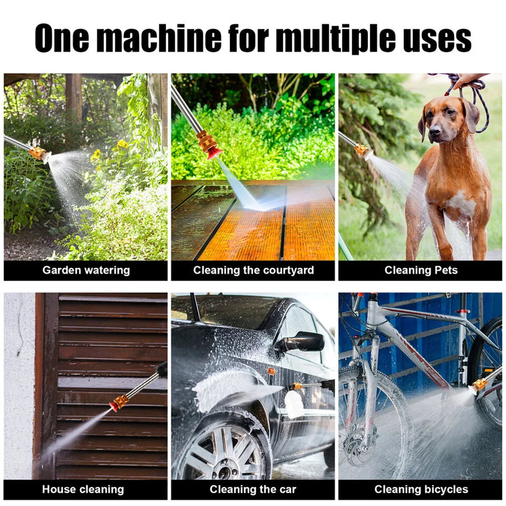 CORDLESS PRESSURE WASHER — Complete Cleaning System